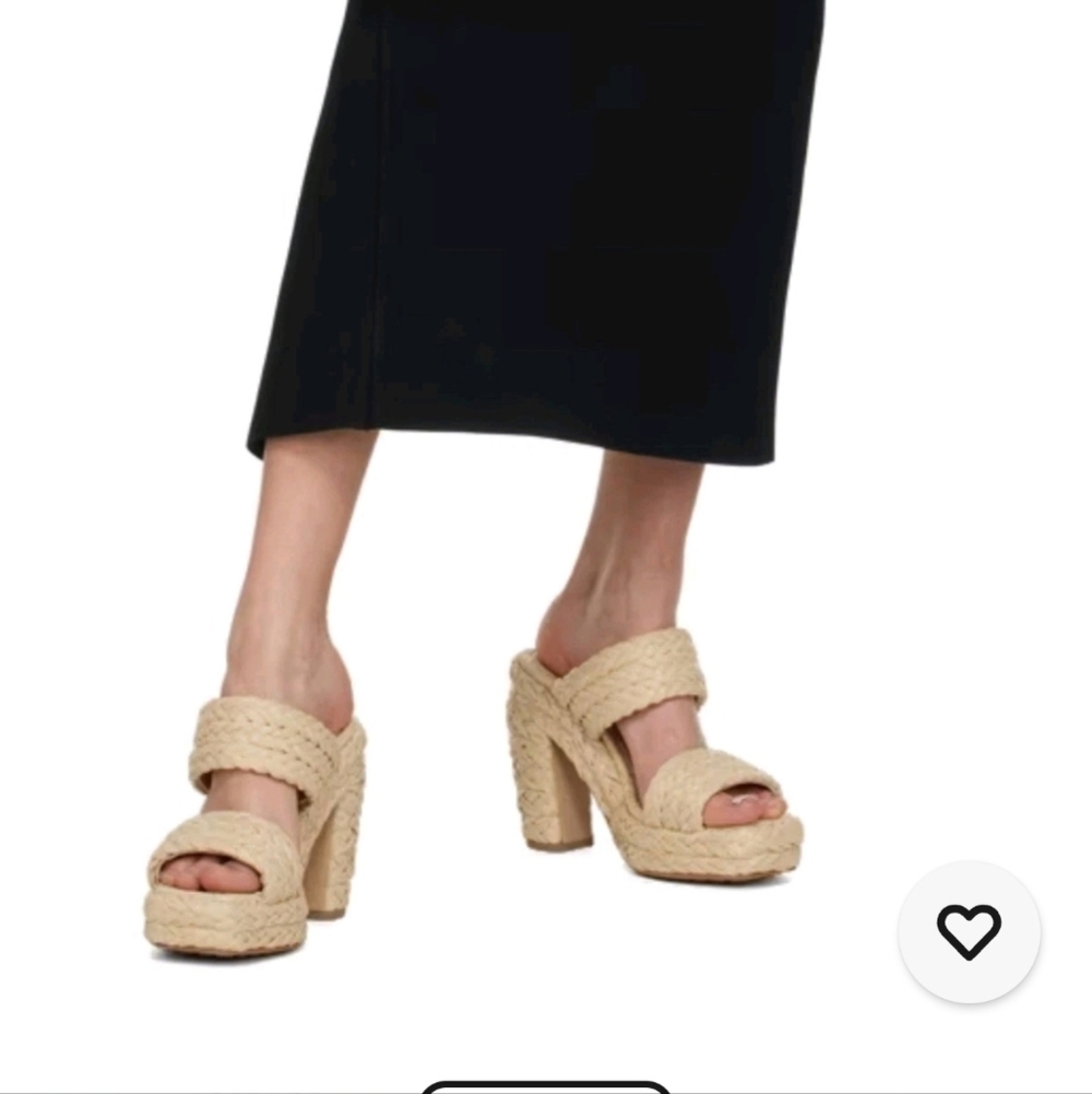 Bottega Veneta Trinity Weave Raffia Platform Sandals size 371/2 Retail $1550 New - Picture 3 of 7